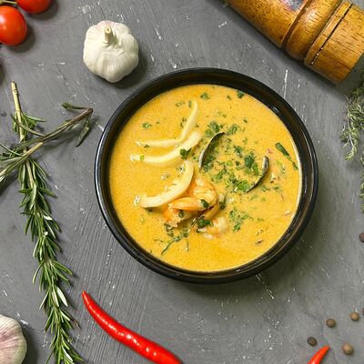 Суп том ям в Brusketta.pro по цене 632 ₽