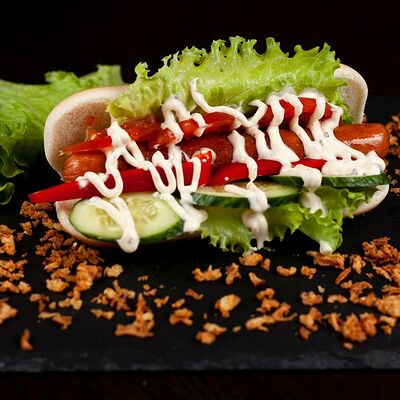 Хот-дог фреш в HotDogger на Белорусской по цене 280 ₽