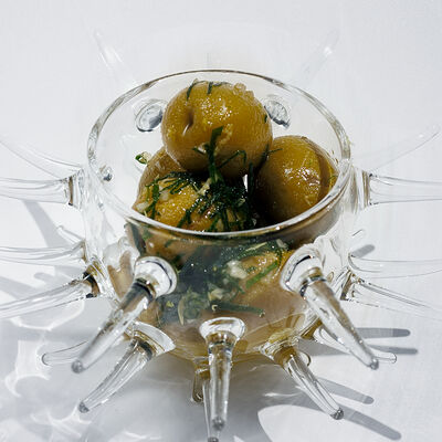 Испанские маринованные оливки в Sadko по цене 658 ₽