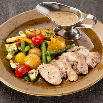 Кролик с перечным соусом в Колбасофф по цене 690