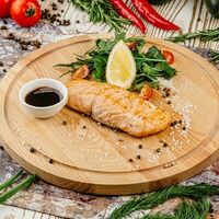 Стейк из семги в Араз Палас