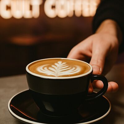 Капучино в Культ Кофе по цене 350 ₽