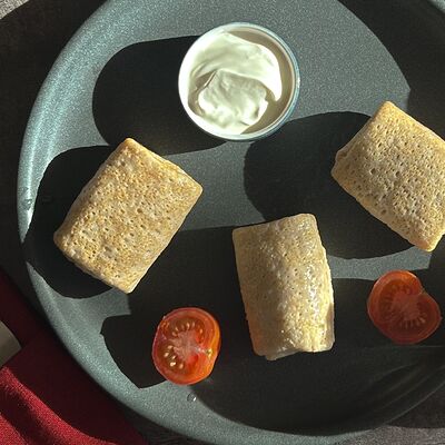 Блины с мясом в Кофейня Бодрячино по цене 379 ₽