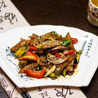 Салат из cвинoго языка в Китайская кухня ЖУИ
