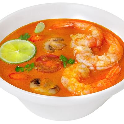 Том ям с креветками в Дамплинг Репаблик по цене 680 ₽