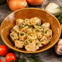 Пельмени с телятиной и свининой в Чапай