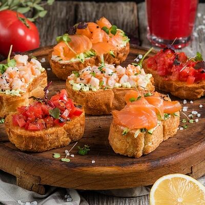 Ассорти брускетт в Маймун по цене 1190