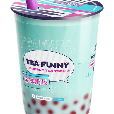 S Голубое молоко Милкшейк в Tea funny Bubble tea по цене 465 ₽