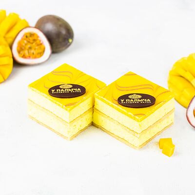 Манго-маракуйя пирожные-дуэт в У Палыча. С пылу, с жару! по цене 429 ₽