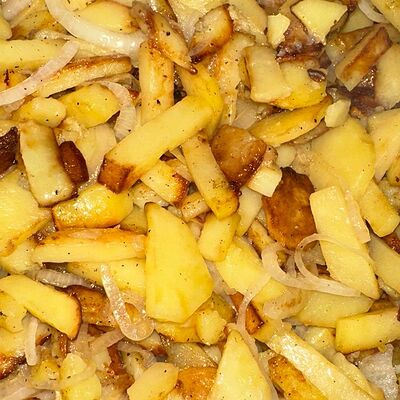 Картофель, жареный с луком в Авеню по цене 150 ₽