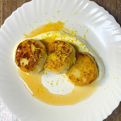 Творожные сырники в Мангал & Бар по цене 250 ₽