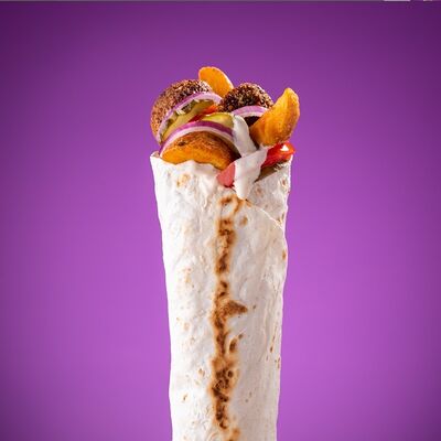 Деревенская мини с фалафелем в Вертимский по цене 389 ₽