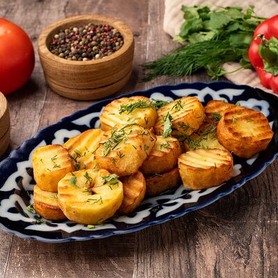 Картошка жареная в Чайхана 24 по цене 319 ₽