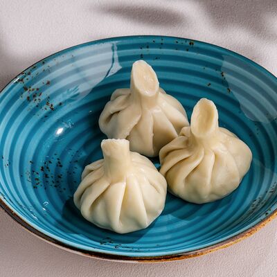 Хинкали со свининой и говядиной в Чайхана Пахвала по цене 430 ₽