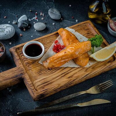 Стейк из семги в Мясье House по цене 1829 ₽