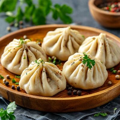 Хинкали с говядиной в Park cafe по цене 360 ₽