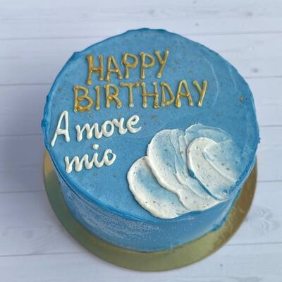 Бенто-торт Happy Birthday Amore mio №93 в Эйфория по цене 2500 ₽