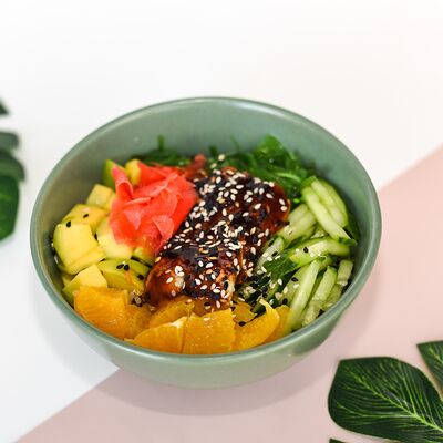 Поке Сливочный угорь mini в Pokemania по цене 899 ₽