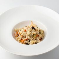 Ризотто с грибами и овощами в Ближе к делу