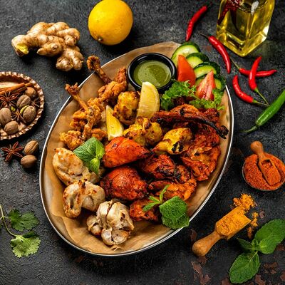 Сет Ассорти Non Veg на две персоны в Baga Kitchen по цене 3500 ₽