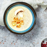 Крем-суп грибной в Огни Города