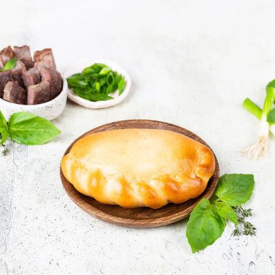 Пирожок с телятиной в У Палыча. С пылу, с жару! по цене 198 ₽