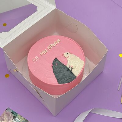 Бенто-торт Крысы в Cosmo Сakery по цене 2300 ₽