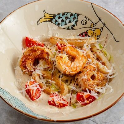 Паста с морепродуктами в Аками рамен по цене 605 ₽