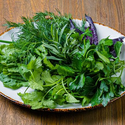 Букет зелени в Луна по цене 600 ₽