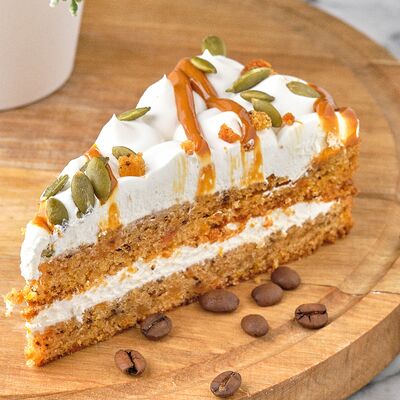 Торт Морковный с тыквенными семечками в Mesto Burger по цене 220