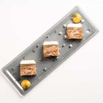 Холодец из утки с хреном в На берегу по цене 490 ₽