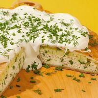 Пирог Курица и Картофель в Чебурекми