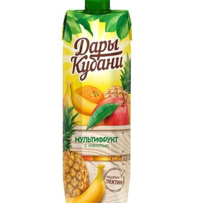 Сок Дары Кубани Мультифрукт в Жарево24 по цене 240 ₽