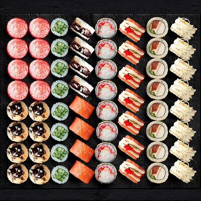 Нептун-сет 56 шт. в Loca Pizza по цене 4000 ₽