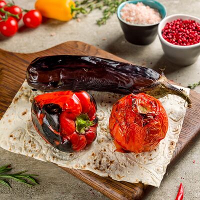 Овощи на мангале в Halal Grill по цене 735 ₽