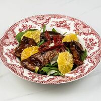 Теплый салат с говяжьей вырезкойв Date