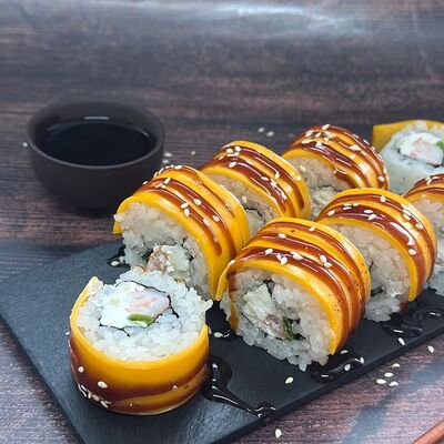 Мистер чеддер с креветкамив Токио 96 пицца и роллы по цене 525 ₽