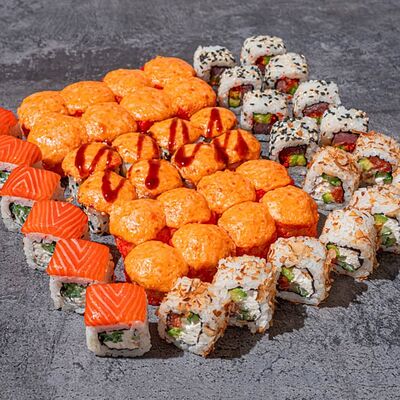 СЭТ Всего Понемногув Rock & Roll Sushi по цене 4700 ₽