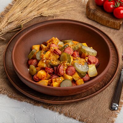 Салат Охотничий в Русская кухня по цене 670 ₽