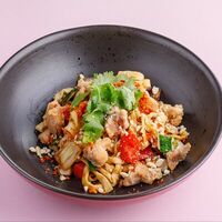 С куриным бедром и апельсиновым терияки в Bao Mochi