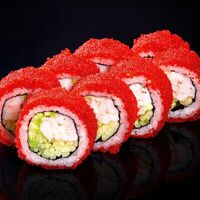 Калифорния с креветкой в Space sushi