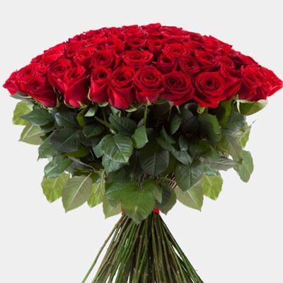 101 красная роза в Клубника в шоколаде Simple Berry по цене 29870 ₽