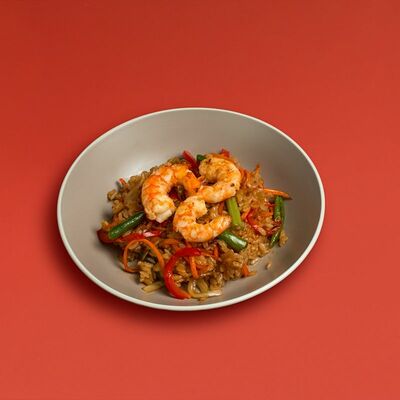 Острый Рис с креветками в SushiMe по цене 549 ₽