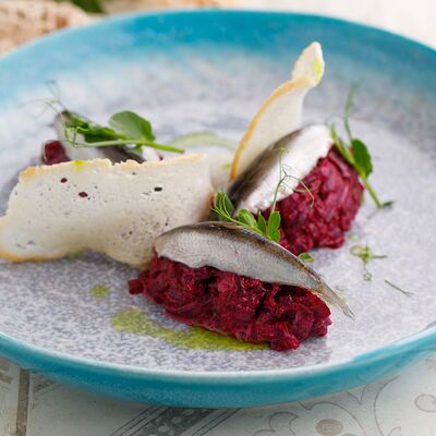 Свекольная икра с Балтийской килькой в Катюша Katyusha по цене 290