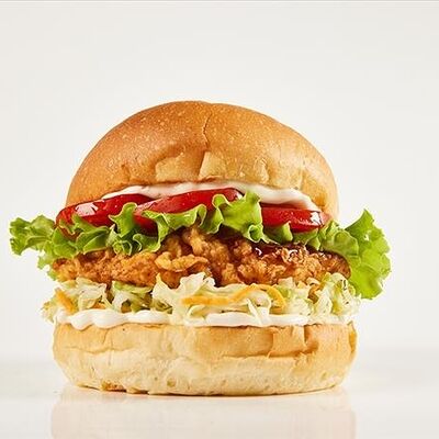 Бургер Горячая цыпа в #FARШ по цене 690 ₽