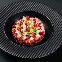 Тартар Трио с трюфельной пастой в Umami