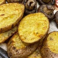 Картофель на углях в Шик Шашлык