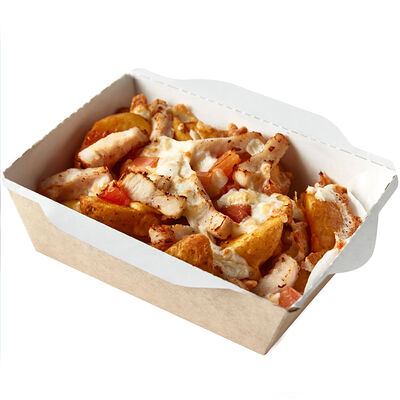 Ланч из печи с картофелем по-деревенски, курицей и томатами в Domino Pizza по цене 319 ₽