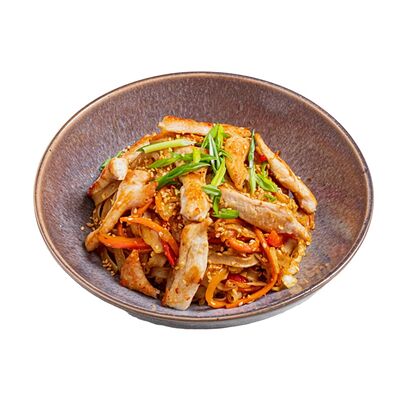 Вок с курицей в Fit cafe по цене 489 ₽