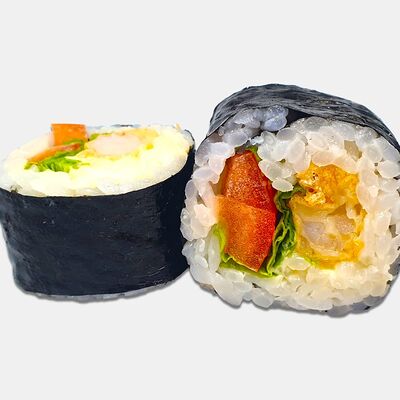 Цезарь с креветкойв QPi Roll по цене 419 ₽